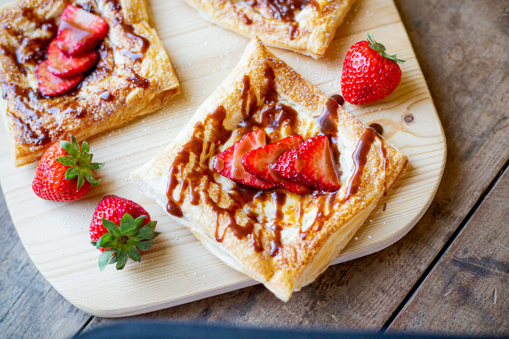 Strawberry and Cream Cheese Tarts