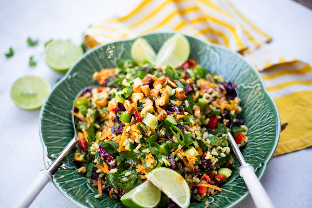 Coconut Thai Brown Rice Salad