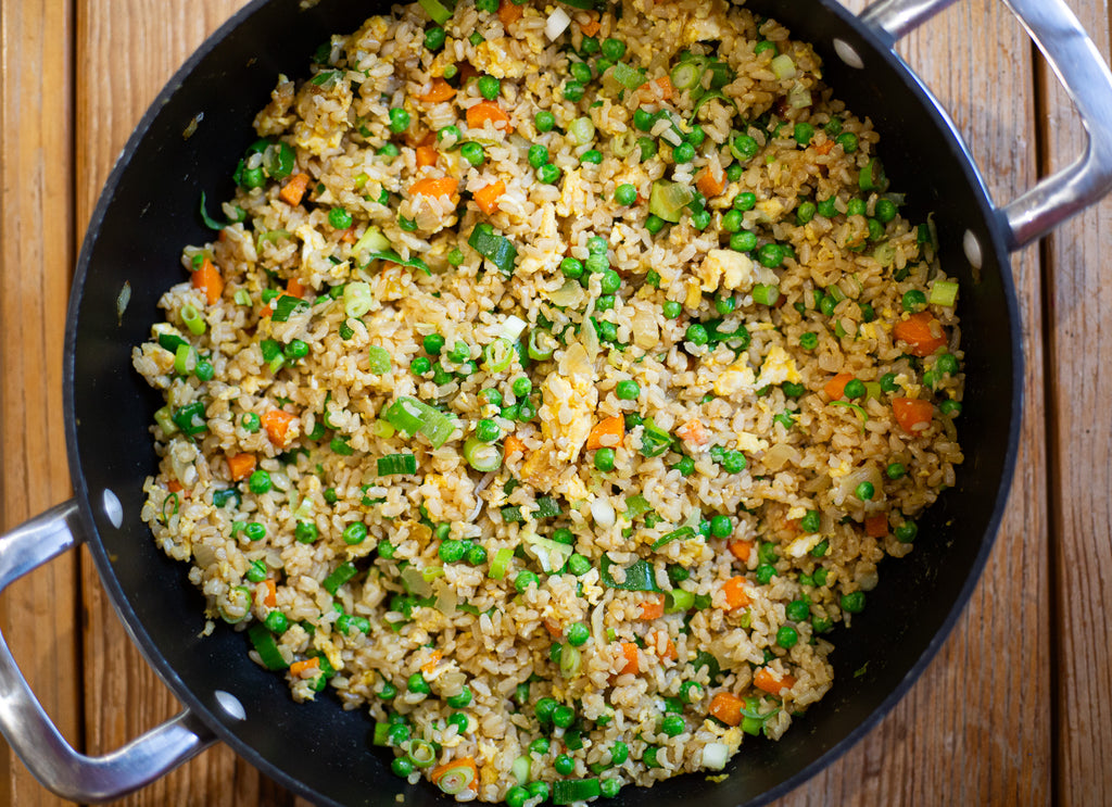 Basic Egg Fried Rice Recipe