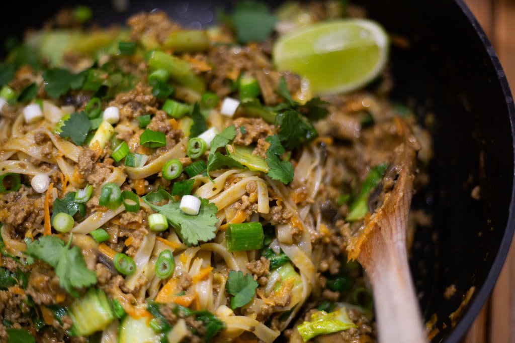 Laksa Beef Mince Noodles