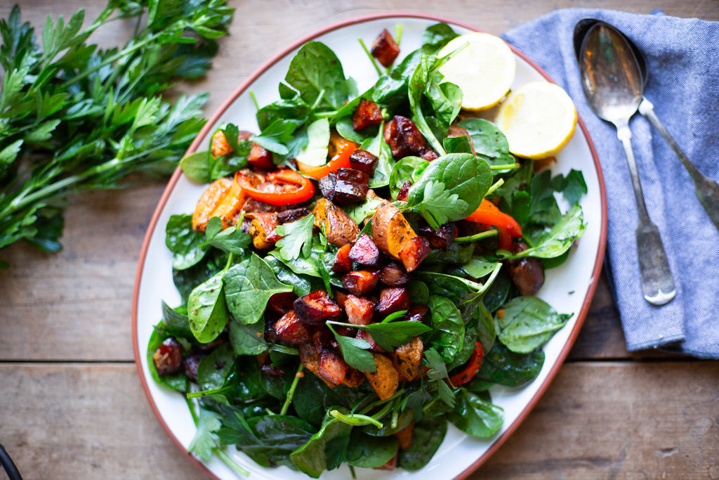 Sweet Potato & Chorizo Salad