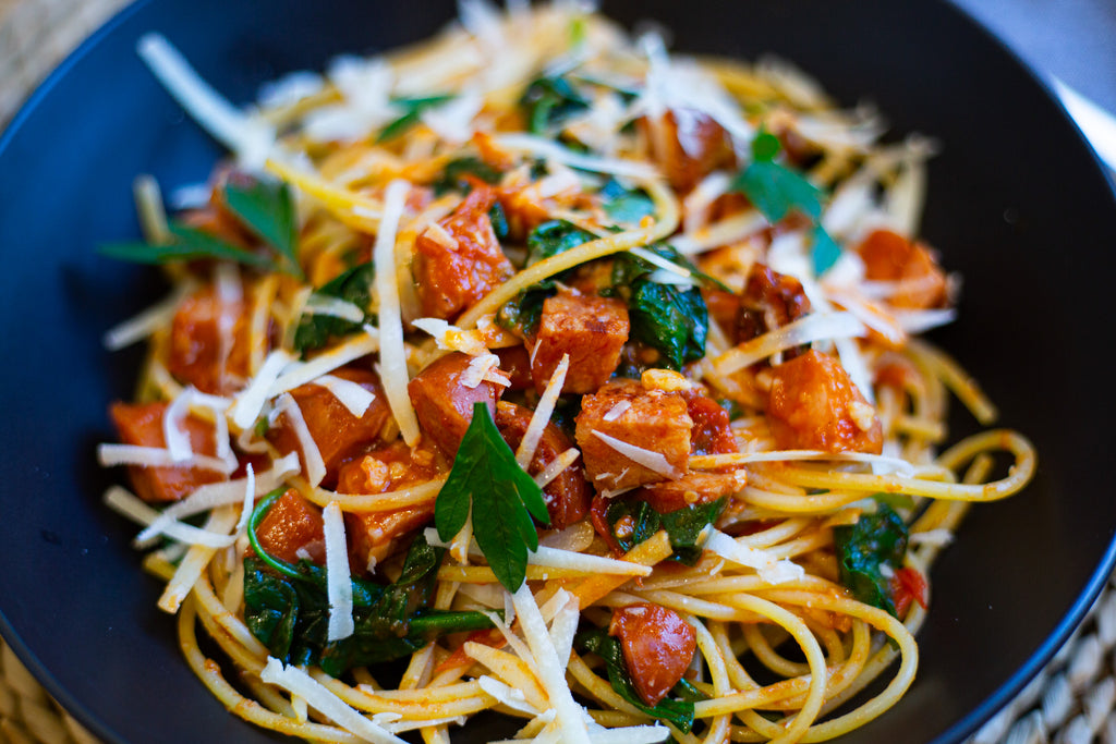 Chorizo and Tomato Pasta