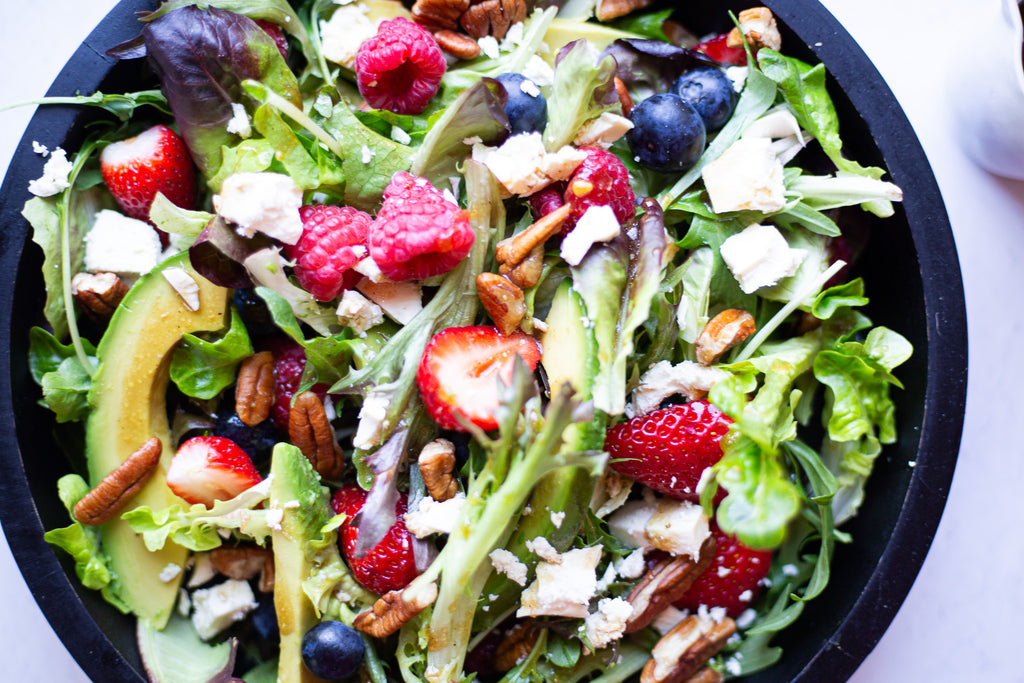 Mixed Green & Berry Salad