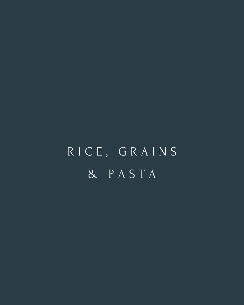 Rice, Grains & Pasta