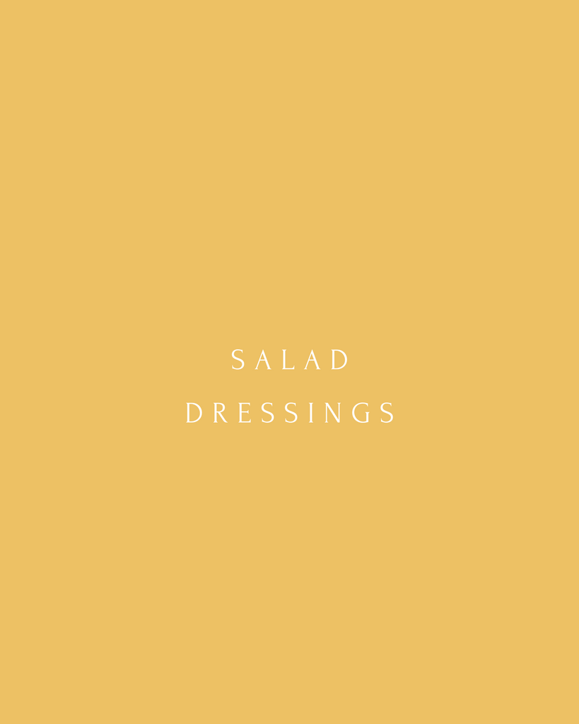 Salad Dressings